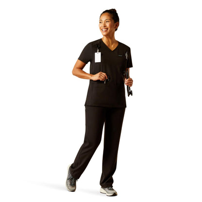 Ariat Womens Clara 6 Pocket Scrub Top