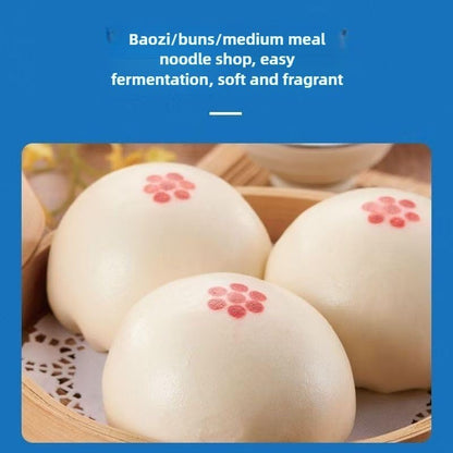 Instant active dry yeast, yeast powder fermentation powder household small package dry yeast, Mantou, steamed stuffed buns, bread and flour, (5g * 5 bags) 0.88oz即发活性干酵母馒头包子面包发面宝