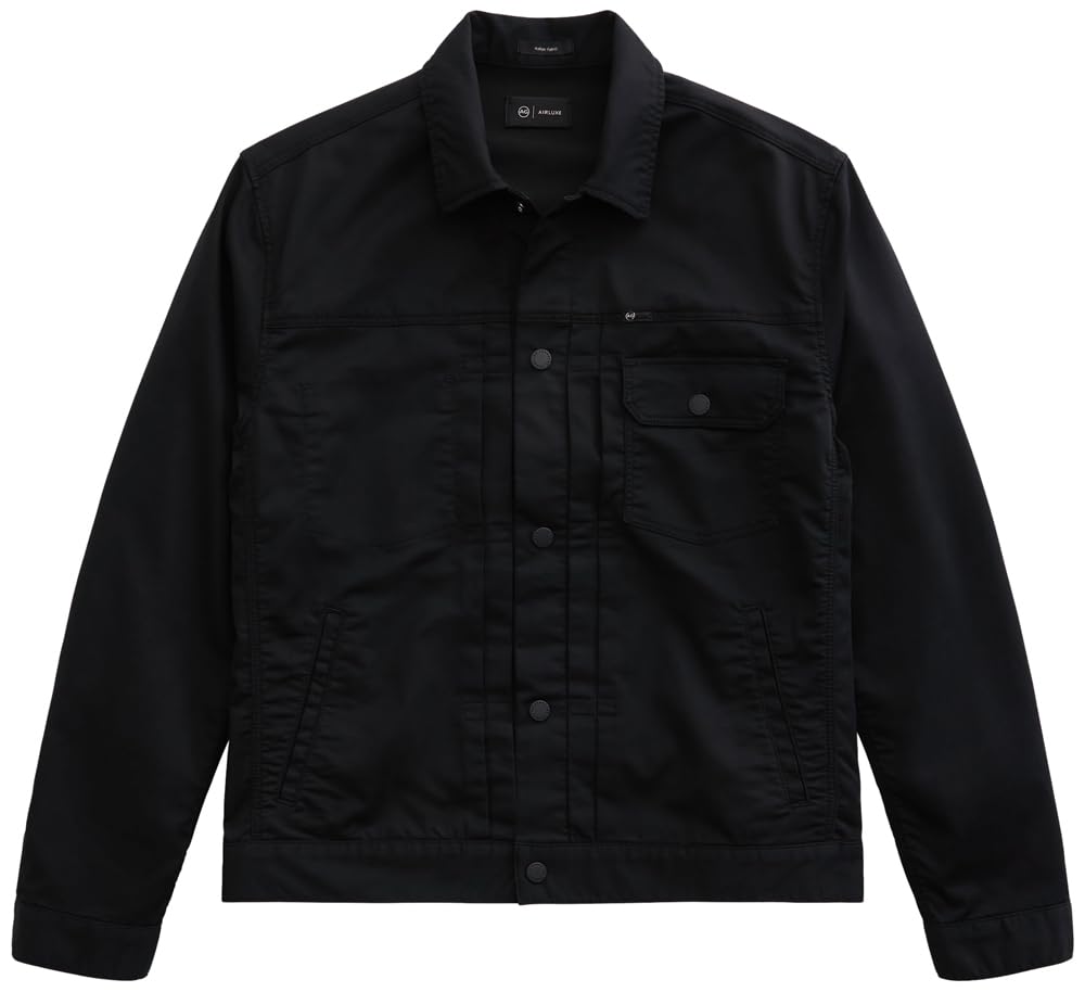 mens Sid Pleated Trucker Performance Jacket