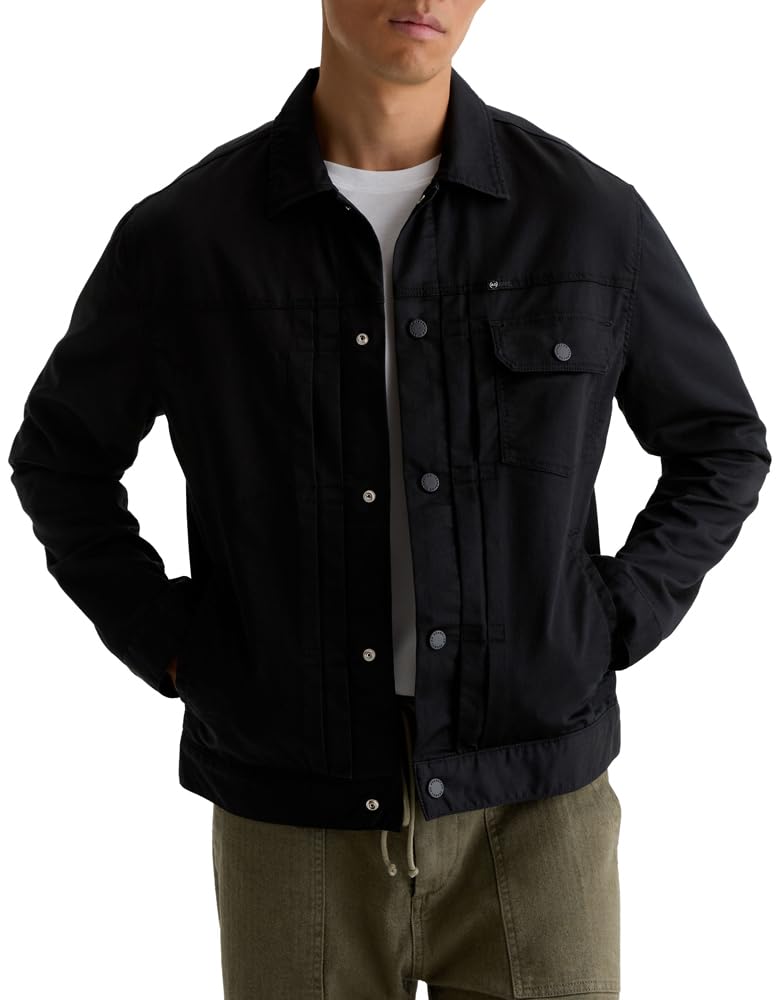 mens Sid Pleated Trucker Performance Jacket