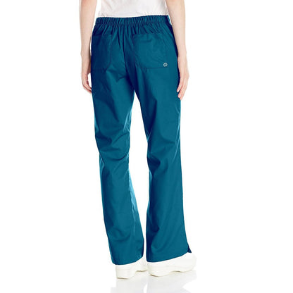WonderWink Women's Wonderwork Flare Leg Scrub Pant, Caribbean, Small
