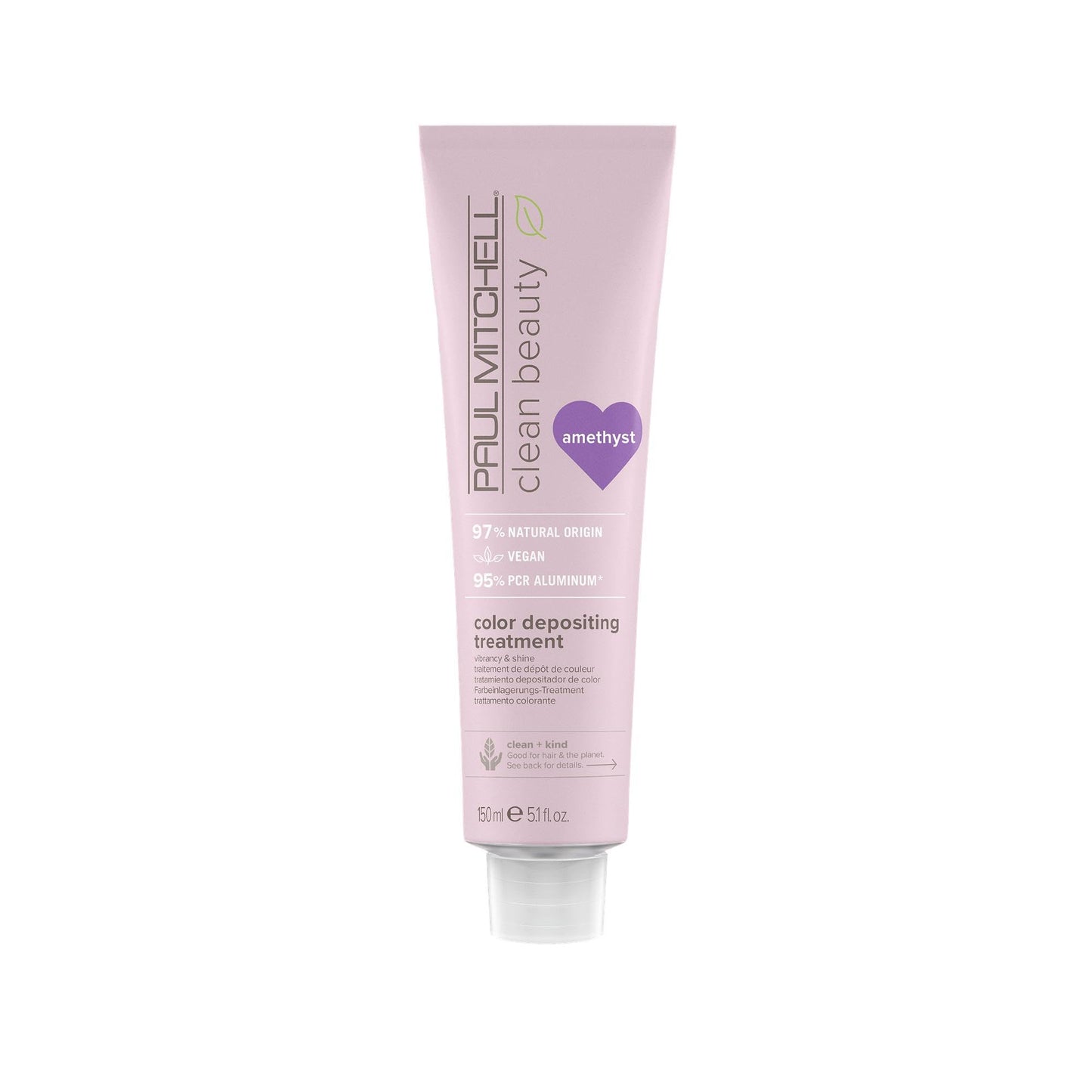 Paul Mitchell Clean Beauty Color-Depositing Treatment, For Refreshing + Protecting Color-Treated Hair