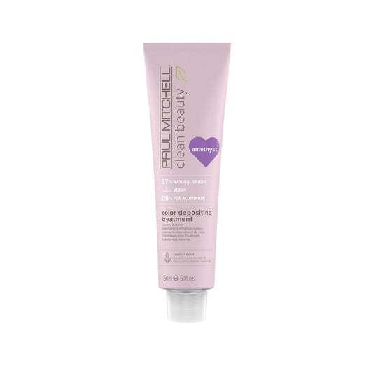 Paul Mitchell Clean Beauty Color-Depositing Treatment, For Refreshing + Protecting Color-Treated Hair