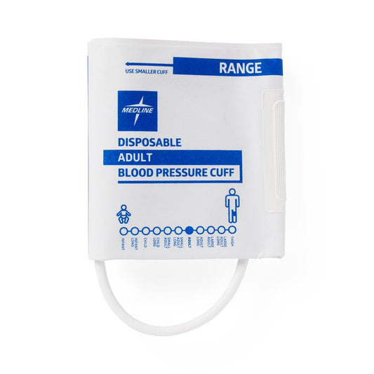 Disposable 1-Tube BP Cuff with Bayonet Connector, Adult,5,Bag,MDS9913HP