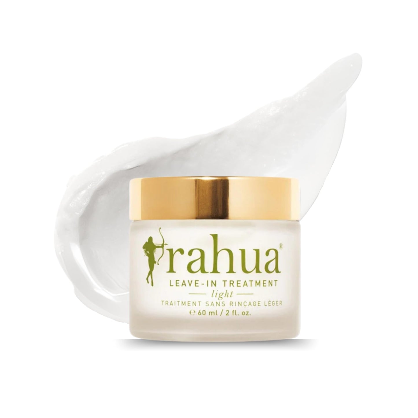 Rahua Leave-In Treatment, Light, Vegan Leave In Conditioner & Heat Protectant for Fine Hair, Frizz Control, Hair Moisturizer Oil, Quinoa, Sunflower Seed Oil, and Yerba Mate, 2 Fl Oz