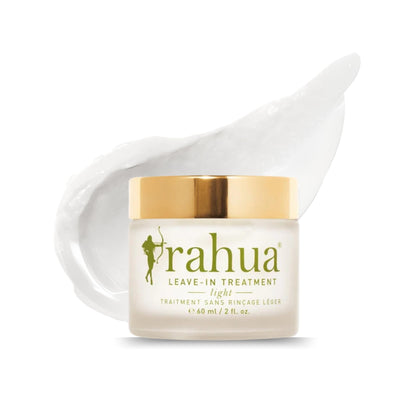 Rahua Leave-In Treatment, Light, Vegan Leave In Conditioner & Heat Protectant for Fine Hair, Frizz Control, Hair Moisturizer Oil, Quinoa, Sunflower Seed Oil, and Yerba Mate, 2 Fl Oz