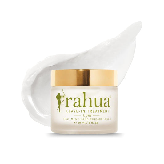 Rahua Leave-In Treatment, Light, Vegan Leave In Conditioner & Heat Protectant for Fine Hair, Frizz Control, Hair Moisturizer Oil, Quinoa, Sunflower Seed Oil, and Yerba Mate, 2 Fl Oz