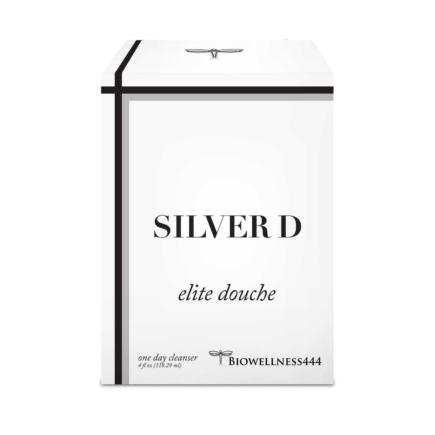 Silver D Elite Vaginal Douche with Colloidal Silver & Tea Tree Oil – Monthly Maintenance 1-Day Cleanser