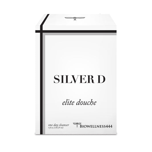 Silver D Elite Vaginal Douche with Colloidal Silver & Tea Tree Oil – Monthly Maintenance 1-Day Cleanser