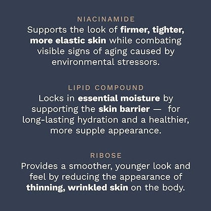 City Beauty InvisiCrepe Body Balm - Skin Firming & Tightening Lotion for a Smoother, Firmer Look | Anti-Aging Firming Body Cream