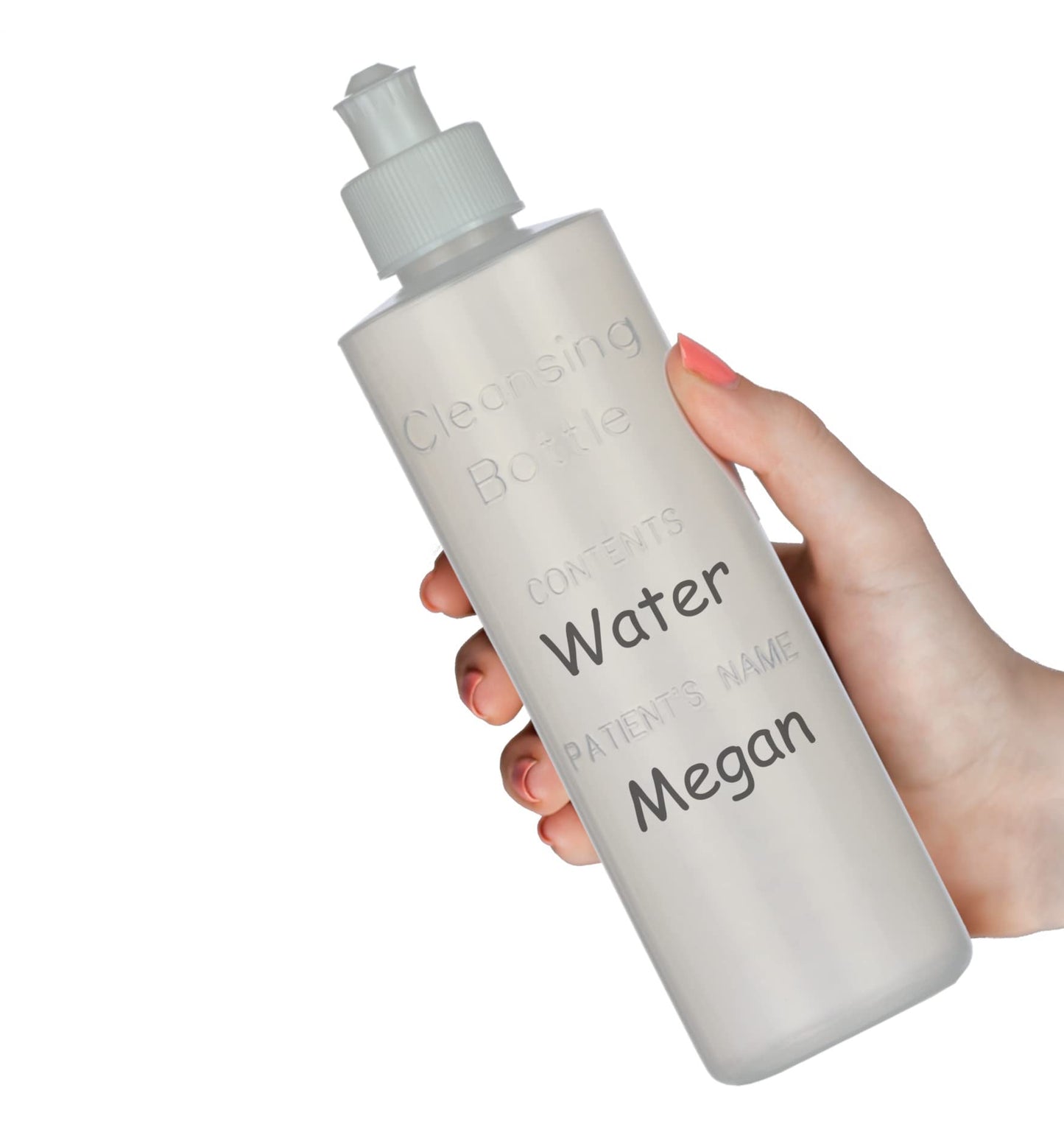 Perineal Lavette Irrigation Bottle for Postpartum Care - After-Birth Essentials for Mom to Soothe and Clean Perineal Area - Premium Portable Bidet for Women - 8OZ (Pack of 5)