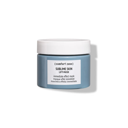 Sublime Skin Lift Mask, Instant Effect Rinse Off Treatment, Firms, Plumps, Radiance, Clean Beauty, Macro Hyaluronic Acid, Application Brush Included, Weekly Use, 2.03 Fl Oz