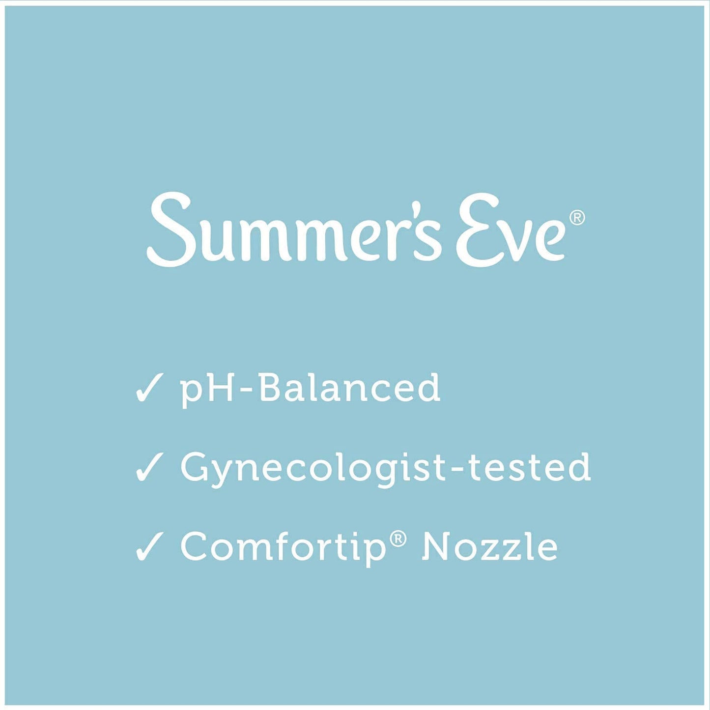 Summer's Eve Douche | Extra Cleansing Vinegar & Water | 2-4.5 Fluid Ounces Each | Pack of 5 | pH Balanced & Gynecologist Tested