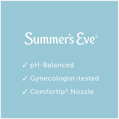 Summer's Eve Douche | Extra Cleansing Vinegar & Water | 2-4.5 Fluid Ounces Each | Pack of 5 | pH Balanced & Gynecologist Tested
