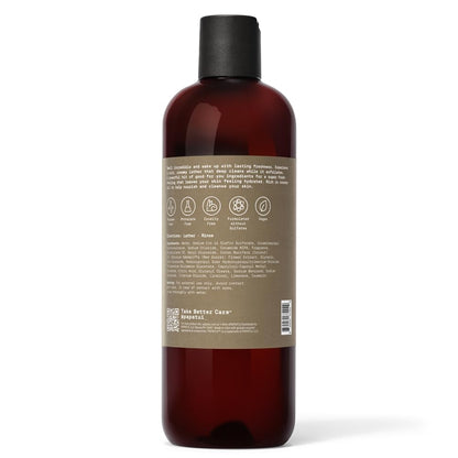 PAPATUI by Dwayne Johnson Refreshing Exfoliating Body Wash for Men | Hydrating & Made with Coconut Oil | Cedar Sport | 18 oz (Pack of 3)