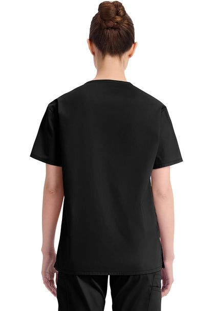 Dickies EDS Signature Scrubs for Women, V-Neck Womens Tops in Soft Brushed Poplin 86706