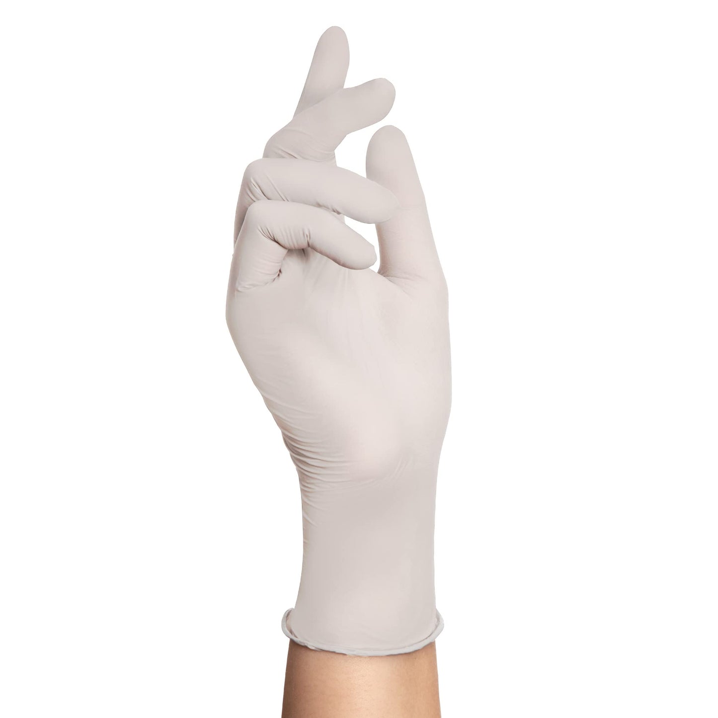 HALYARD Sterling Nitrile-Xtra Exam Gloves, Powder-Free, 3.8 mil, 12 Inches, Gray, X-Large, 53141 (Box of 100)
