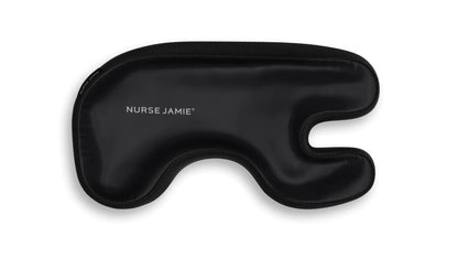 Nurse Jamie Beauty Bear Replacement Pillowcase – Mesh, Silky Black Cover, Minimize Sleep Lines, Gentle on Skin (22" x 11")