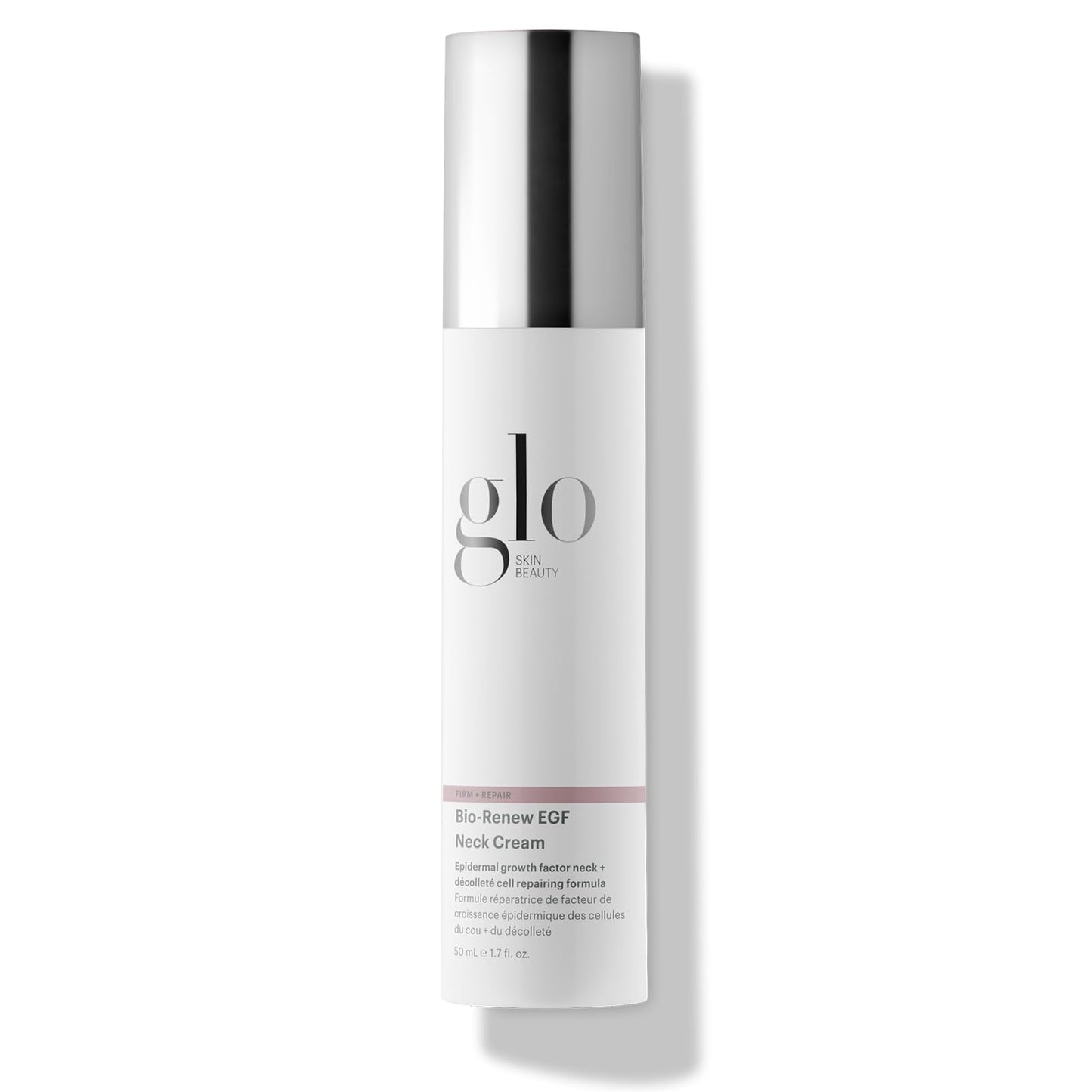 Glo Skin Beauty Bio-Renew EGF Neck Cream - Epidermal Growth Factor Neck + Décolleté Cell Repairing Formula, Reduce the Appearance of Wrinkles, Fine Lines Crepey & Sagging Skin