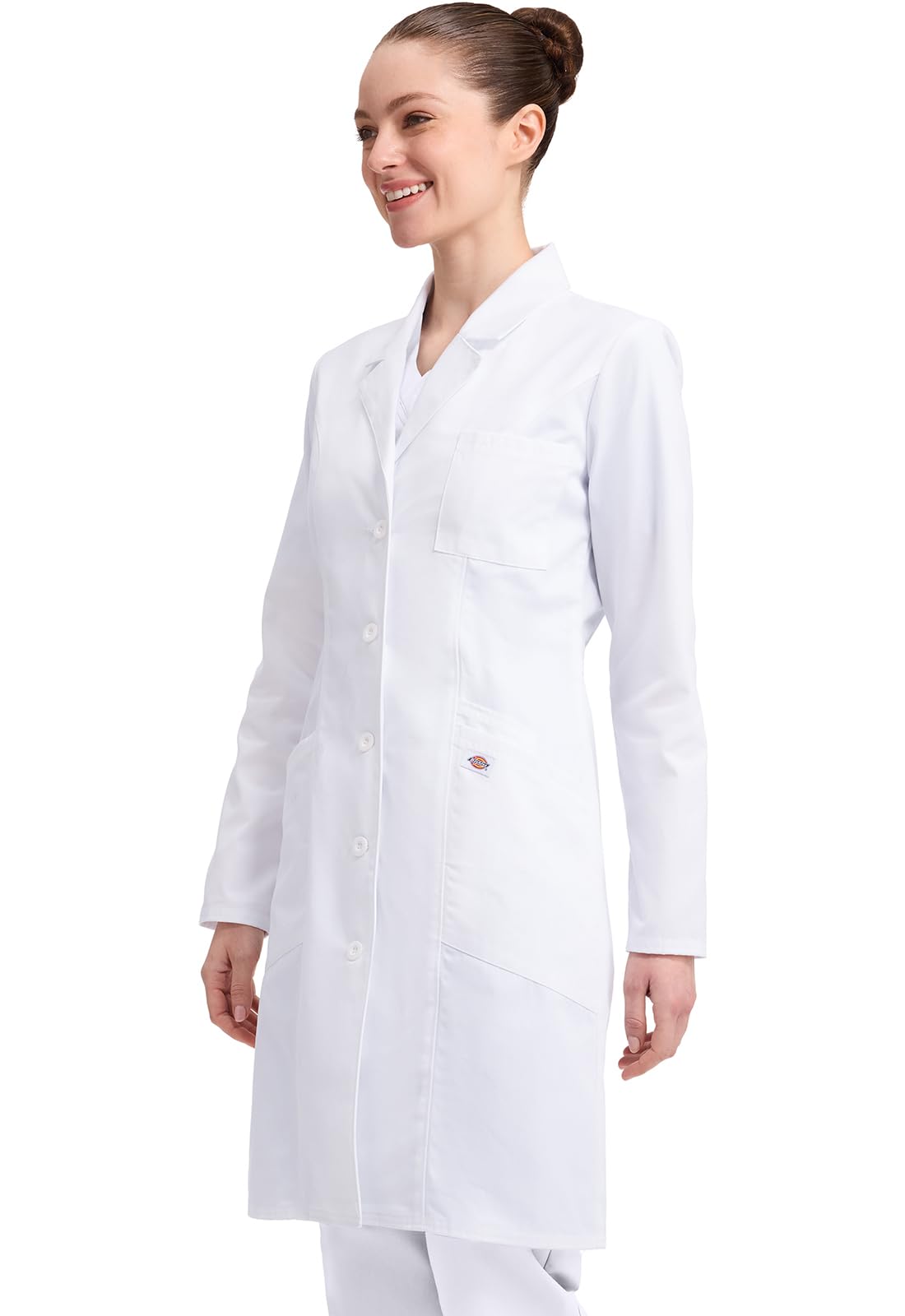 Dickies Contemporary Fit Women's 37" Twill Fitted Lab Coat 82401