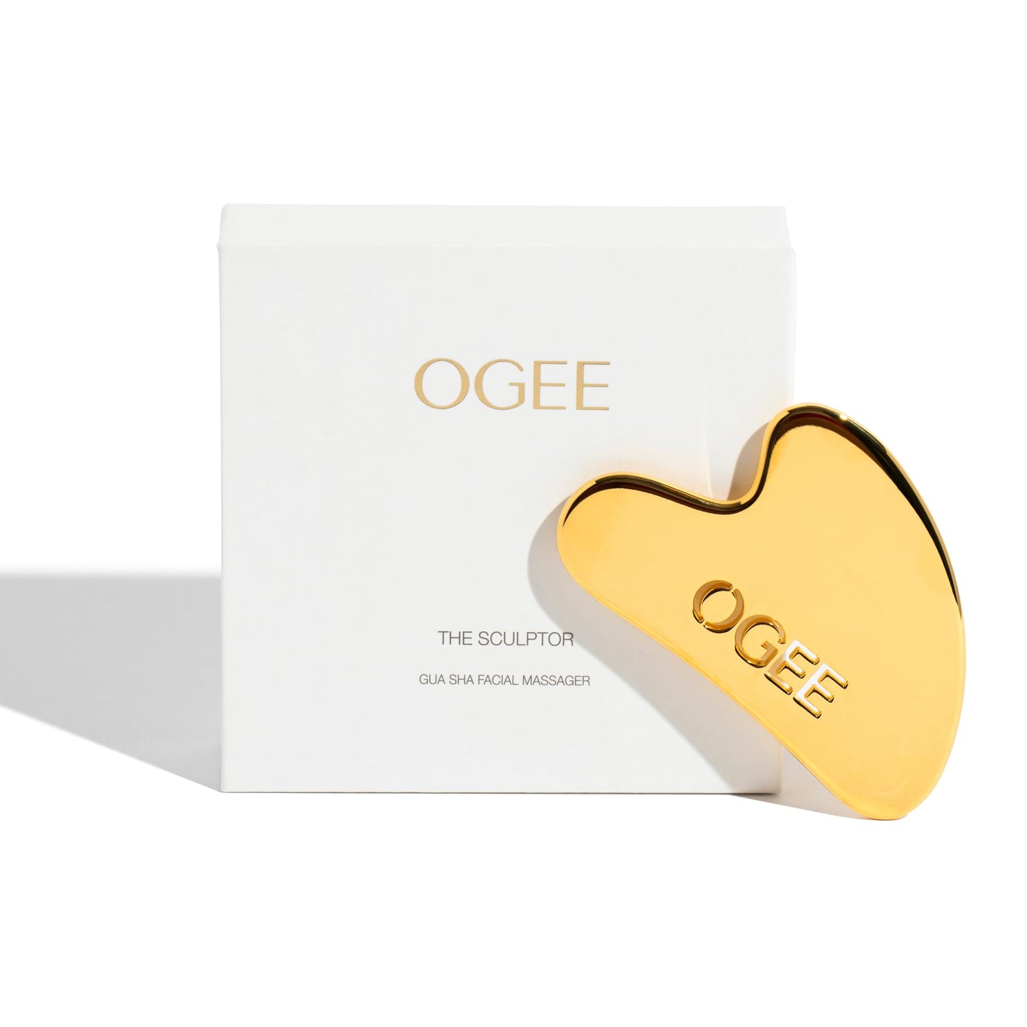 Ogee Sculptor Gua Sha Facial Tools - Zamac Gua Sha Stone Facial Massager