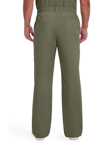 Dickies EDS Signature Cargo Pants for Men, Zip Fly Front Scrub Pant in Soft Brushed Poplin Plus Size - 81006, 5XL, Olive