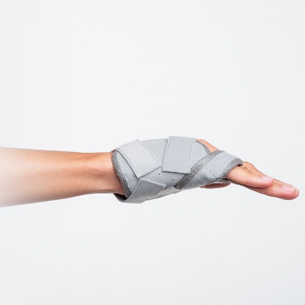 Chrisofix 5th Metacarpal Fracture Orthosis, Flexible, Light, Perforated, X-Ray Transparent, and Washable, Medium