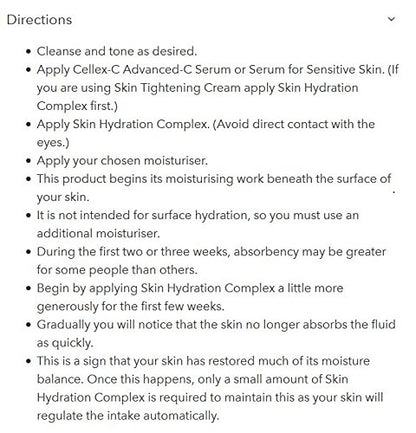 Cellex-C Skin Hydration Complex, 1 Fl Oz (Pack of 1)