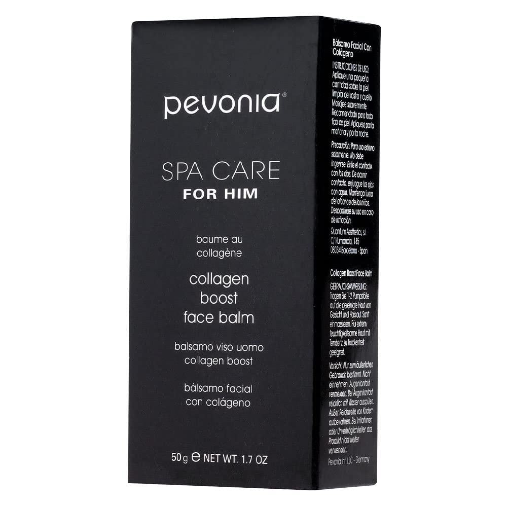 PEVONIA Collagen Boost Face Balm for Him, 1.7 oz.
