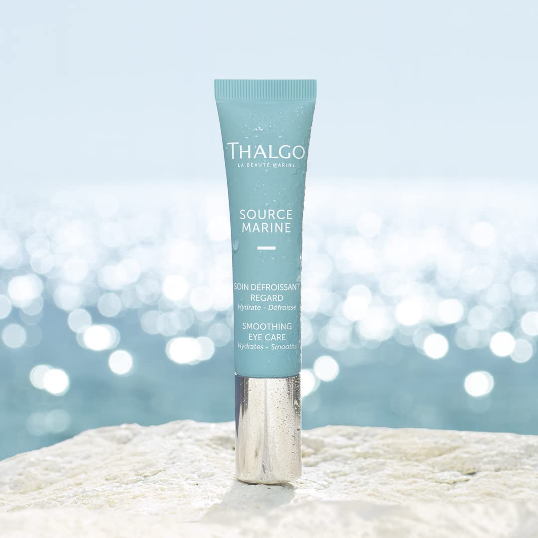 THALGO THALGO Marine Skincare, Hydrating and Smoothing Eye Care, Fluid Eye Care for All Skin Types, 0.5 fl. oz.