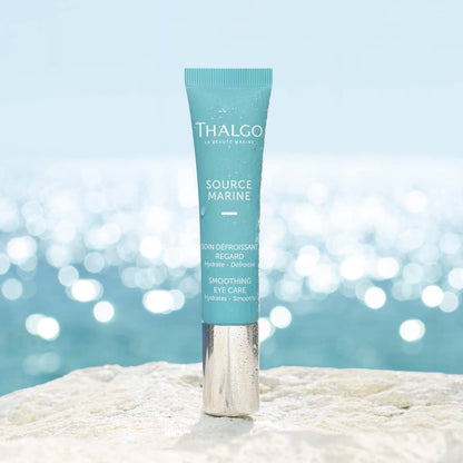 THALGO THALGO Marine Skincare, Hydrating and Smoothing Eye Care, Fluid Eye Care for All Skin Types, 0.5 fl. oz.
