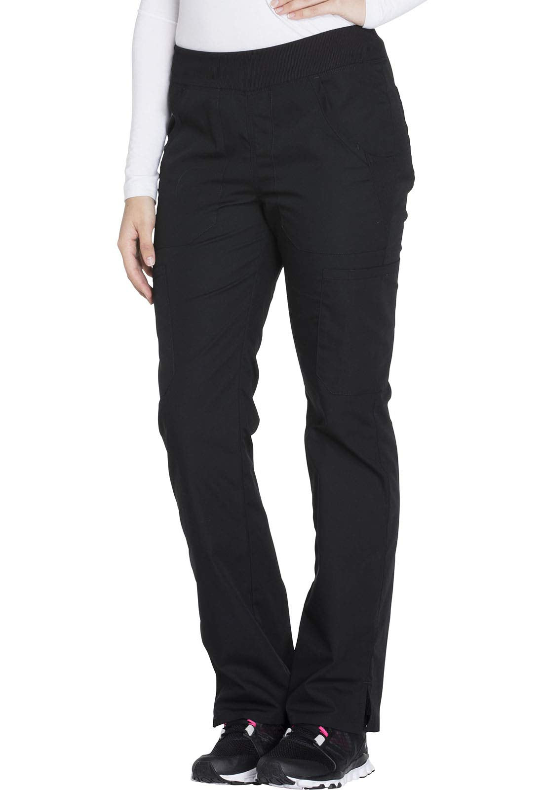 Workwear Originals Women Scrubs Pant Mid Rise Straight Leg Pull-on Cargo WW210