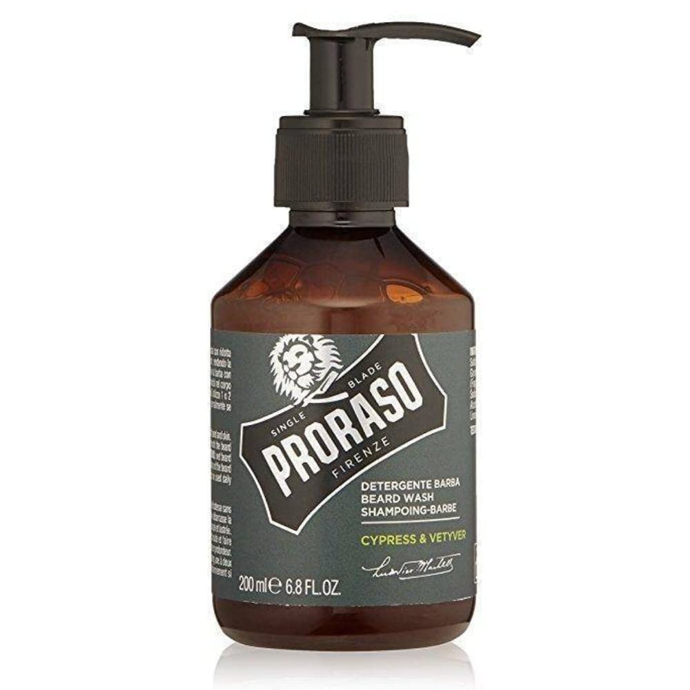 Beard Wash for Men to Cleanse, Soften, Refresh, and Smooth Beard and Skin