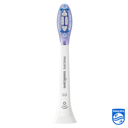 Philips Genuine Sonicare Premium Gum Care Replacement Brush Heads, 2 Pack, White - HX9052/17
