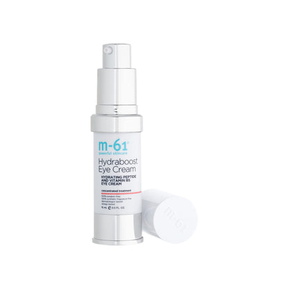 m-61 Hydraboost Eye Cream | Moisturizing, Firming Undereye Cream with Hyaluronic, Glycolic, Vitamin B5, and Peptides. Dermatologist Tested with Clinical Trial Results. For All Skin Types - 0.5 Fl Oz