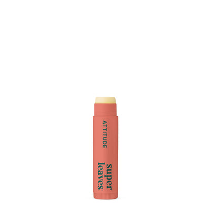 ATTITUDE Lip Balm Duo, EWG Verified, Naturally Derived Moisturizing Lip Care with Castor Oil, Coconut Oil & Shea Butter, Vegan, Raspberry Flavor, 0.14 Oz (Pack of 2)