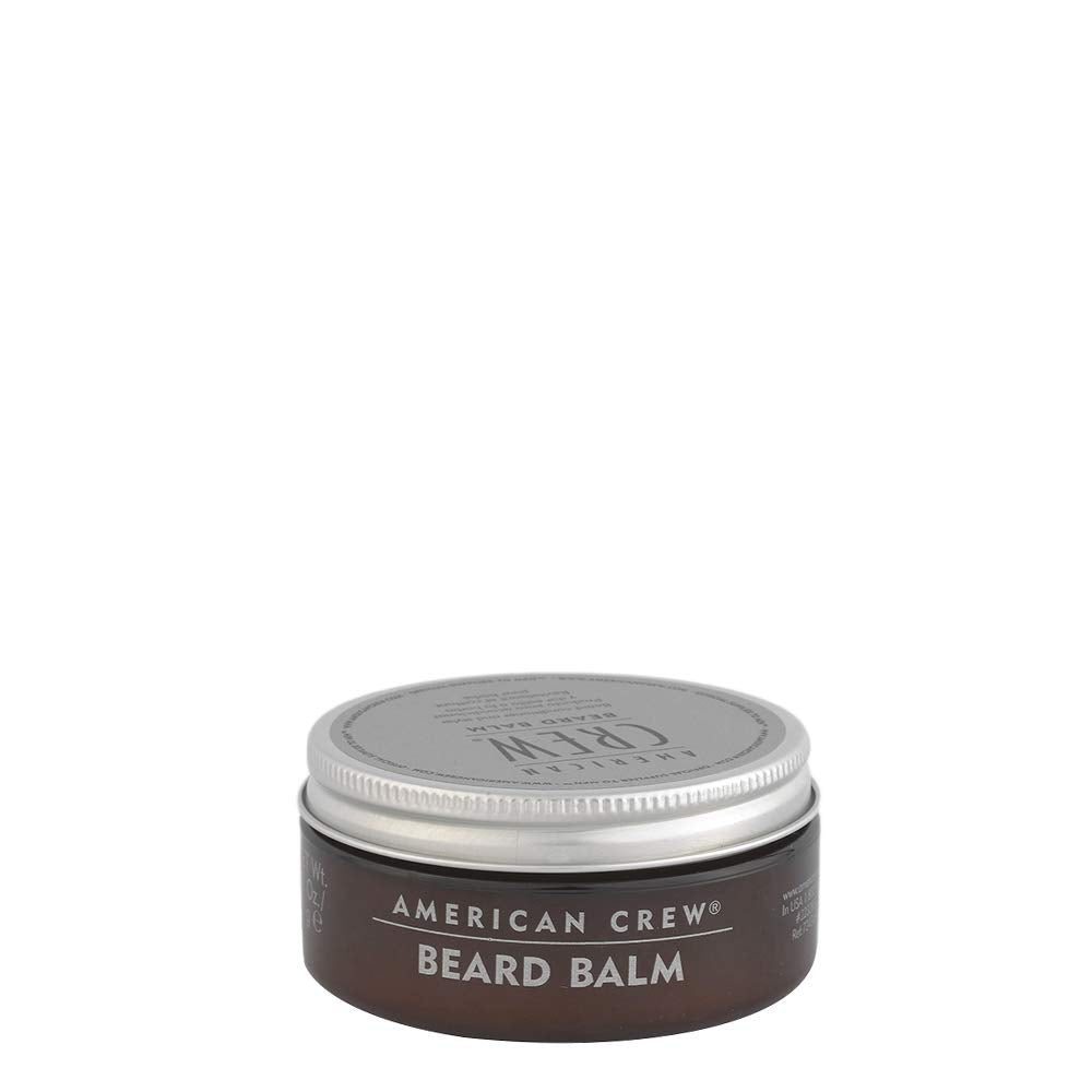 AMERICAN CREW Beard Balm, Conditioner & Styler, Sweet Almond Oil, Shea Butter, 2.1 Fl Oz (Pack of 2)