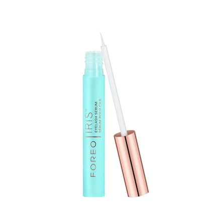 FOREO IRIS Eyelash Serum - Volume, Protection, Strength - Longer Lashes and Eyebrows - Concentrated Lash Serum for Eyebrow and Eyelash Growth- Phytokeratin, Arginine & HA - Fragrance Free - 0.15 fl.oz