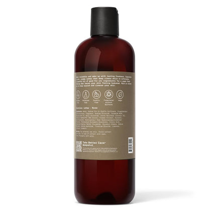 PAPATUI by Dwayne Johnson Refreshing Body Wash for Men | Exfoliating, Hydrating & Made with Coconut Oil | Lush Coconut | 18 oz (Pack of 3)