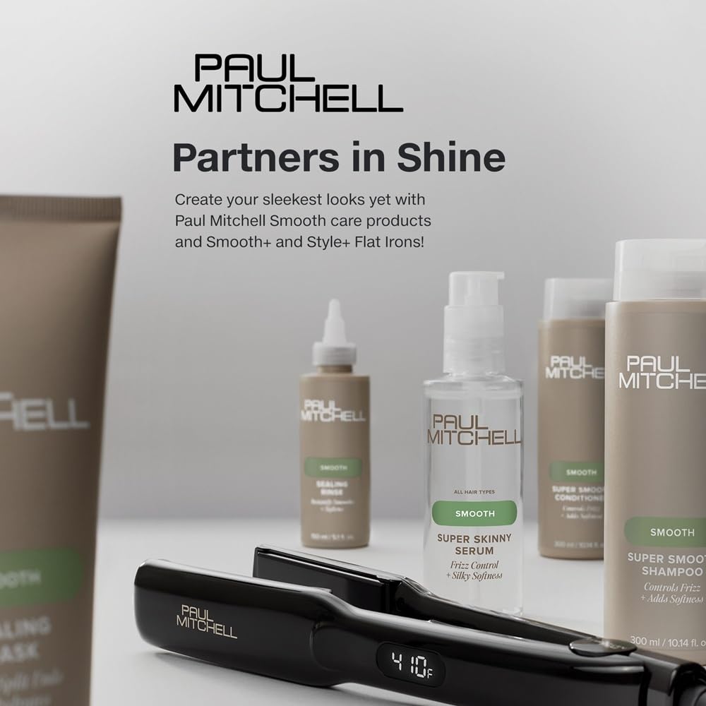 Paul Mitchell Gloss Drops Shine Serum, Frizz-Free Polish, Brilliant Shine, For Medium To Coarse Hair, 2.5 fl. oz