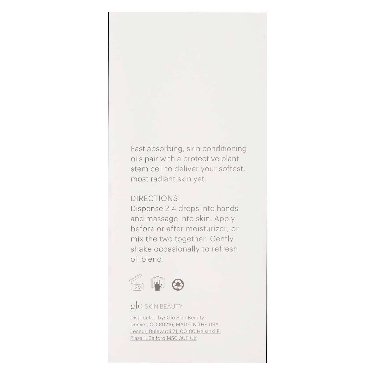 Glo Skin Beauty Phyto-Active Conditioning Oil Drops | Rejuvenate and Repair Skin’s Natural Elasticity