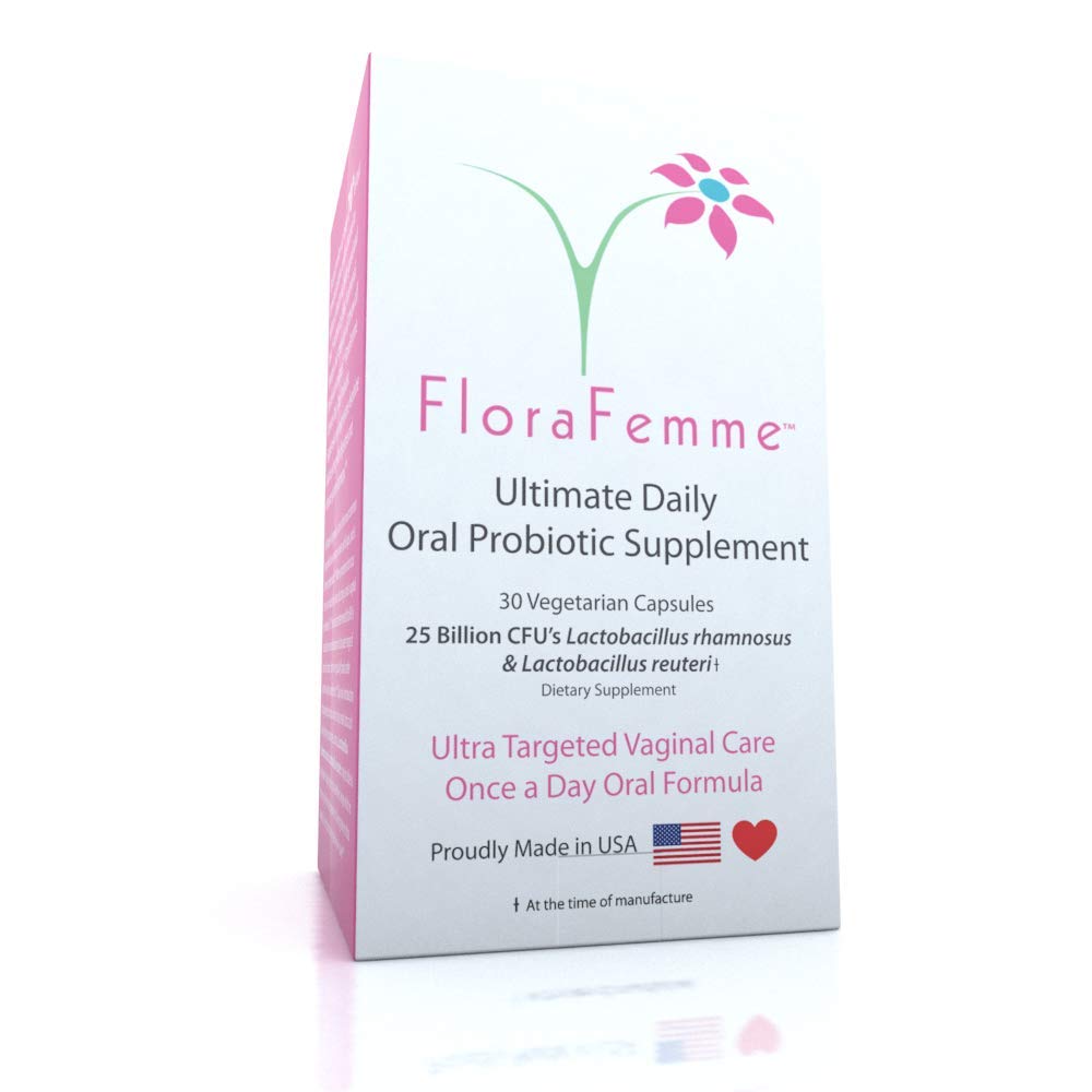 Ultimate Daily Oral Probiotic Supplement - Support Urinary Tract & Vaginal Health - Eliminate Vaginal Odor, Balance pH, & Restore Proper Gut & Vaginal Flora - Ultra Potent Women's Blend