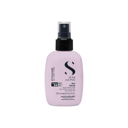 ALFAPARF MILANO Semi di Lino Style & Care Sea Spray - Medium Hold - Salt Spray for All Hair Types - Thermal Protection (4.23 fl oz / 125 ml)