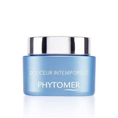Phytomer Douceur Intemporelle Hydrating Face Cream | Anti-Aging Moisture Rescue Cream | Soothing, Lightweight Moisturizer for Sensitive Skin | Protect & Restore Youthful Skin | 50 ml