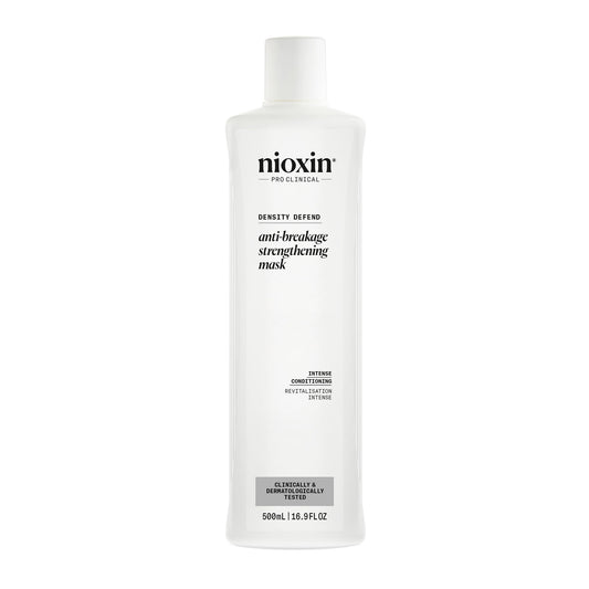 Nioxin Density Defend Anti-Breakage Strengthening Mask | For Damaged, Colored, Thinning Hair | Intense Conditioning | Protects Against Breakage | For All Hair Types