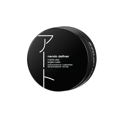 shu uemura art of hair Nendo Definer Pomade - Defines Strands, Adds Workable Hold, and Builds Texture, Leaves Hairstyle With Silky Matte Finish, For All Hair Types, 2.54 Fl Oz