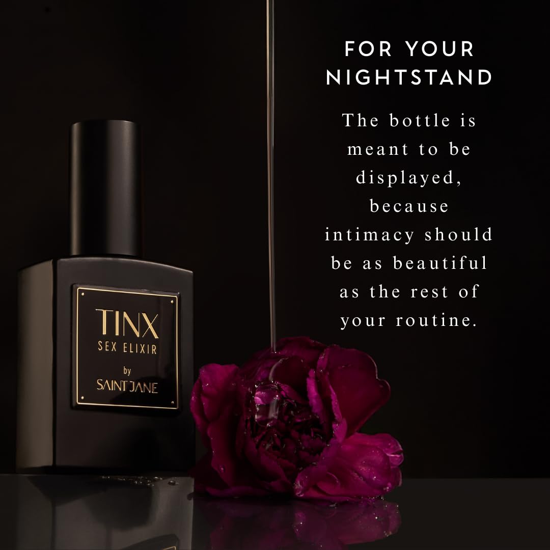 SAINT JANE - Tinx Elixir Intimacy Oil | Nourishing, Hydrating, Balancing | Water-Based, Fragrance-Free | Luxe, Clean Skincare (1.5 fl oz | 45 mL)