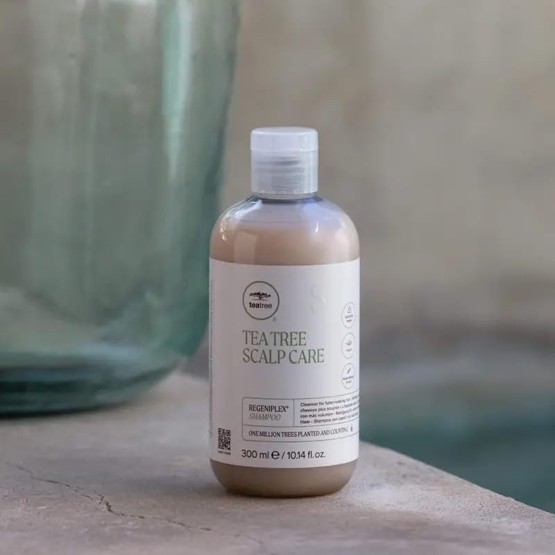Tea Tree Scalp Care Regeniplex Shampoo, Thickens + Strengthens, For Thinning Hair