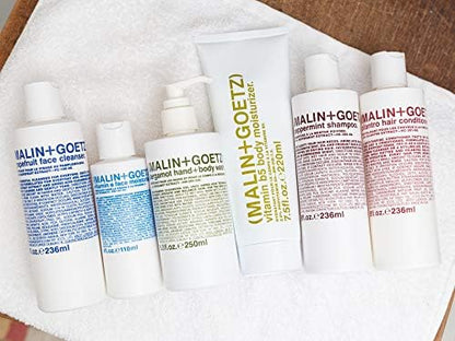 MALIN+GOETZ Vitamin E Face Moisturizer | Lightweight Hydrating Daily Face Cream Balancing All Skin Types | Fragrance-Free, Vegan | 4 Fl Oz & 8.5 Fl Oz