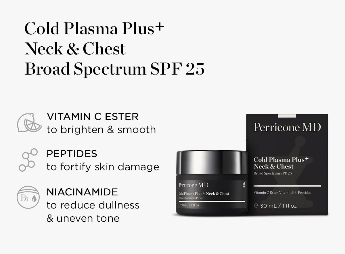 Perricone MD Cold Plasma Plus+ Neck & Chest Broad Spectrum Moisturizer